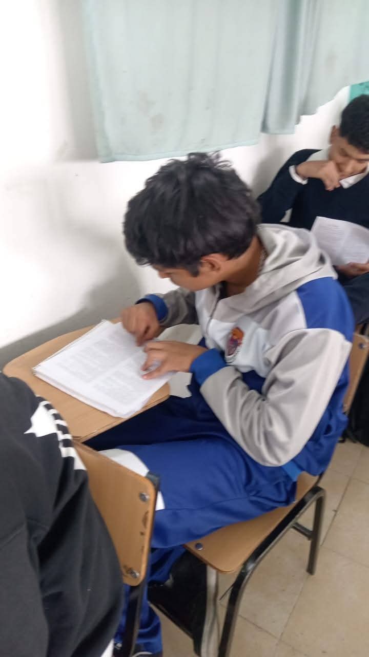 Carteles creados por los estudiantes